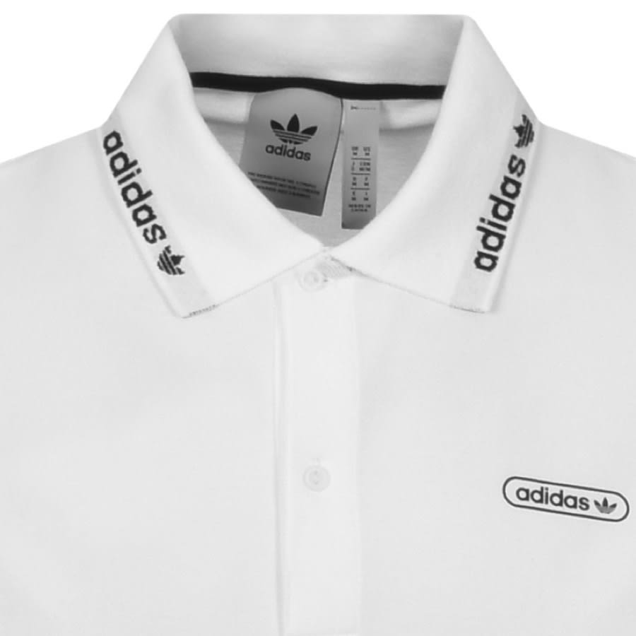 Alternative Image for Productadidas Originals Summer Polo T Shirt White3